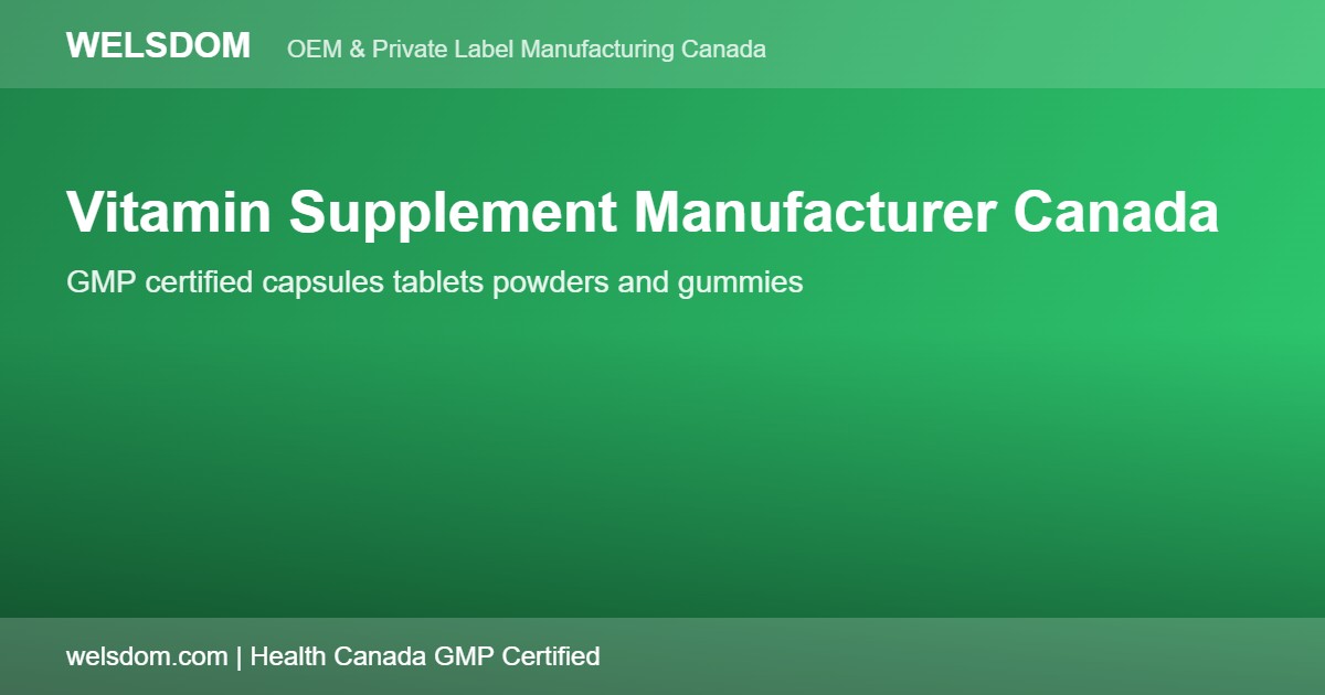 OEM manufacturing services for Atlanta - Welsdom OEM manufacturer